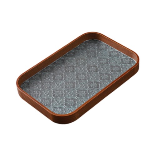 Wooden serving tray - wooden,