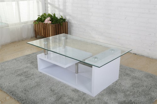 Coffee table clear - clear, glass