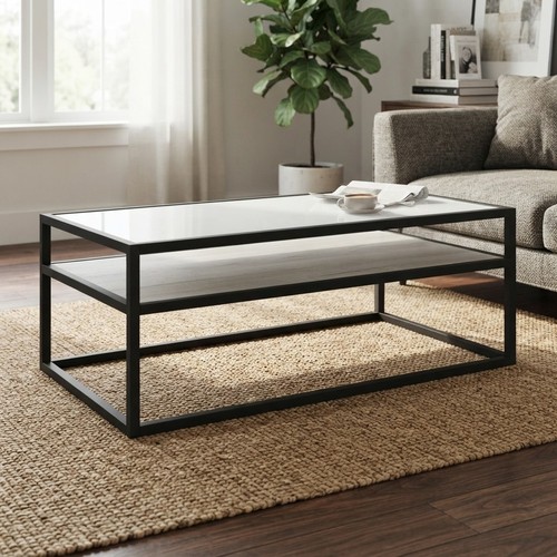 Contemporary glass coffee - glass,