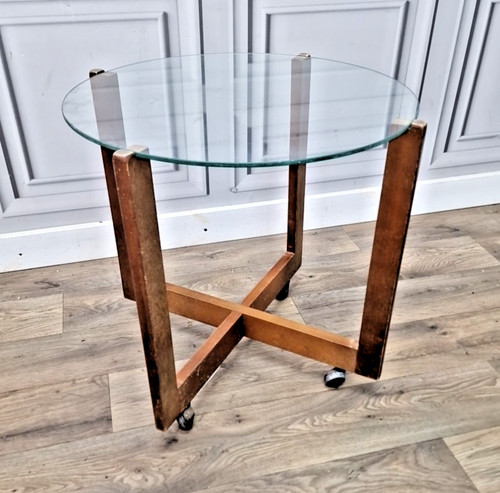 Vintage glass side - side, mid