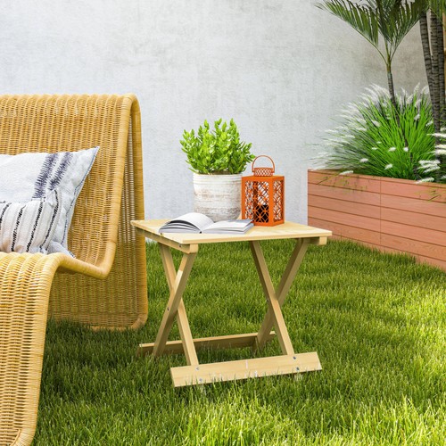 Foldable outdoor coffee table - foldable,