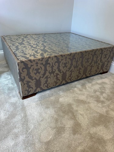 Luxury upholstered coffee - upholstered,