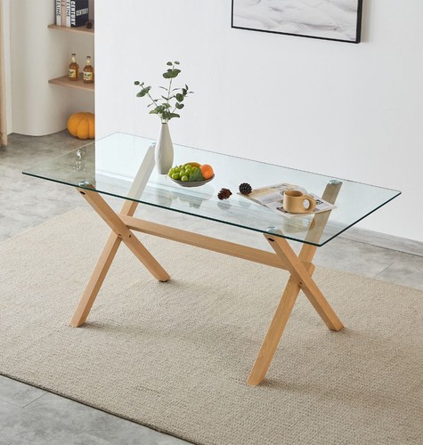 Dining table tempered - table,, glass