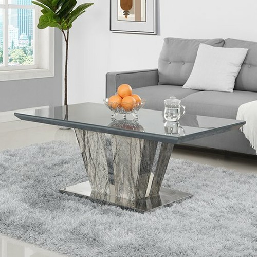 Melange marble effect - melange, glass