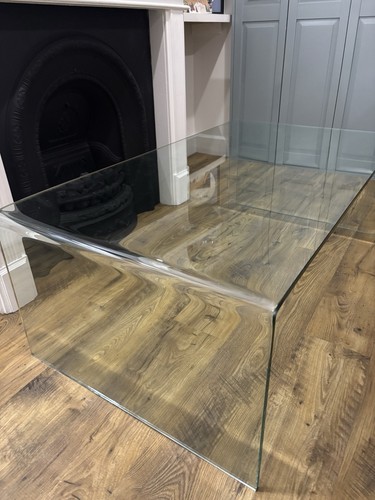 Large glass coffee table - large,