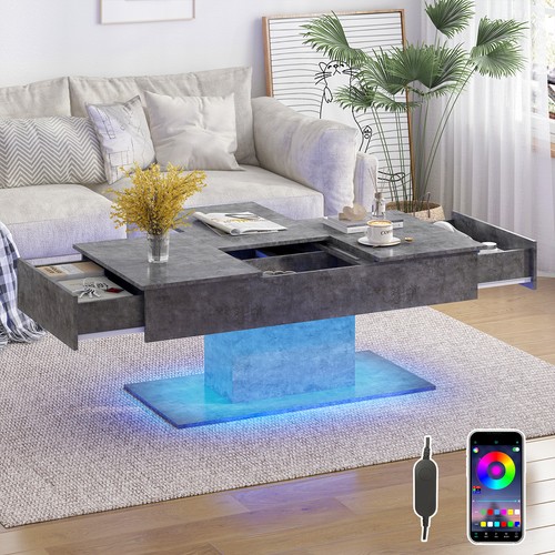 Led coffee table - led,