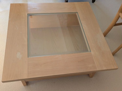 Wooden coffee table - wooden,