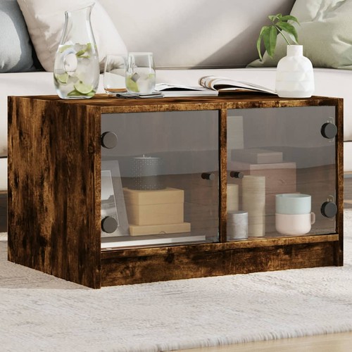 Modern wooden coffee table - coffee,